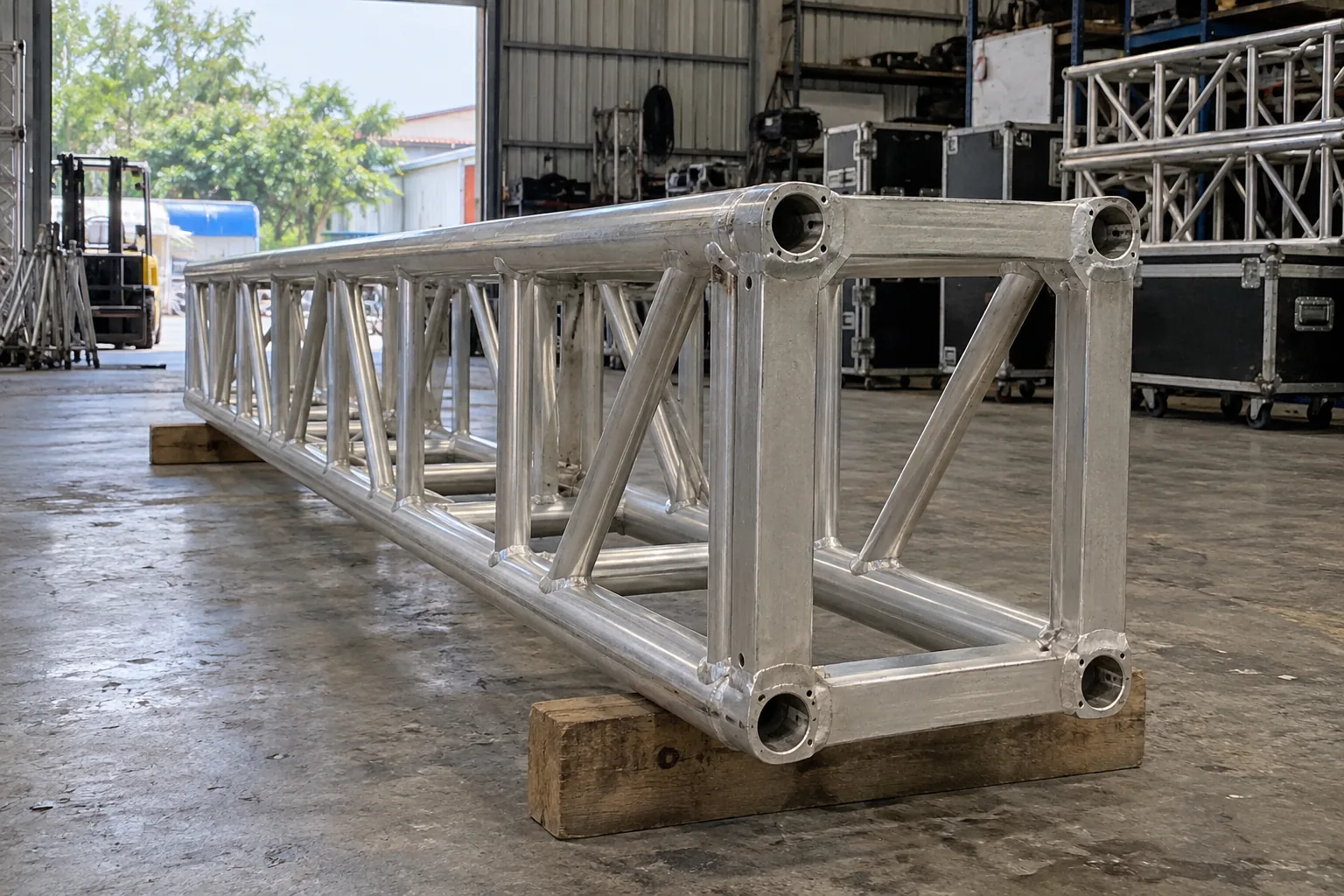 Rectangular Truss — illustrative setup