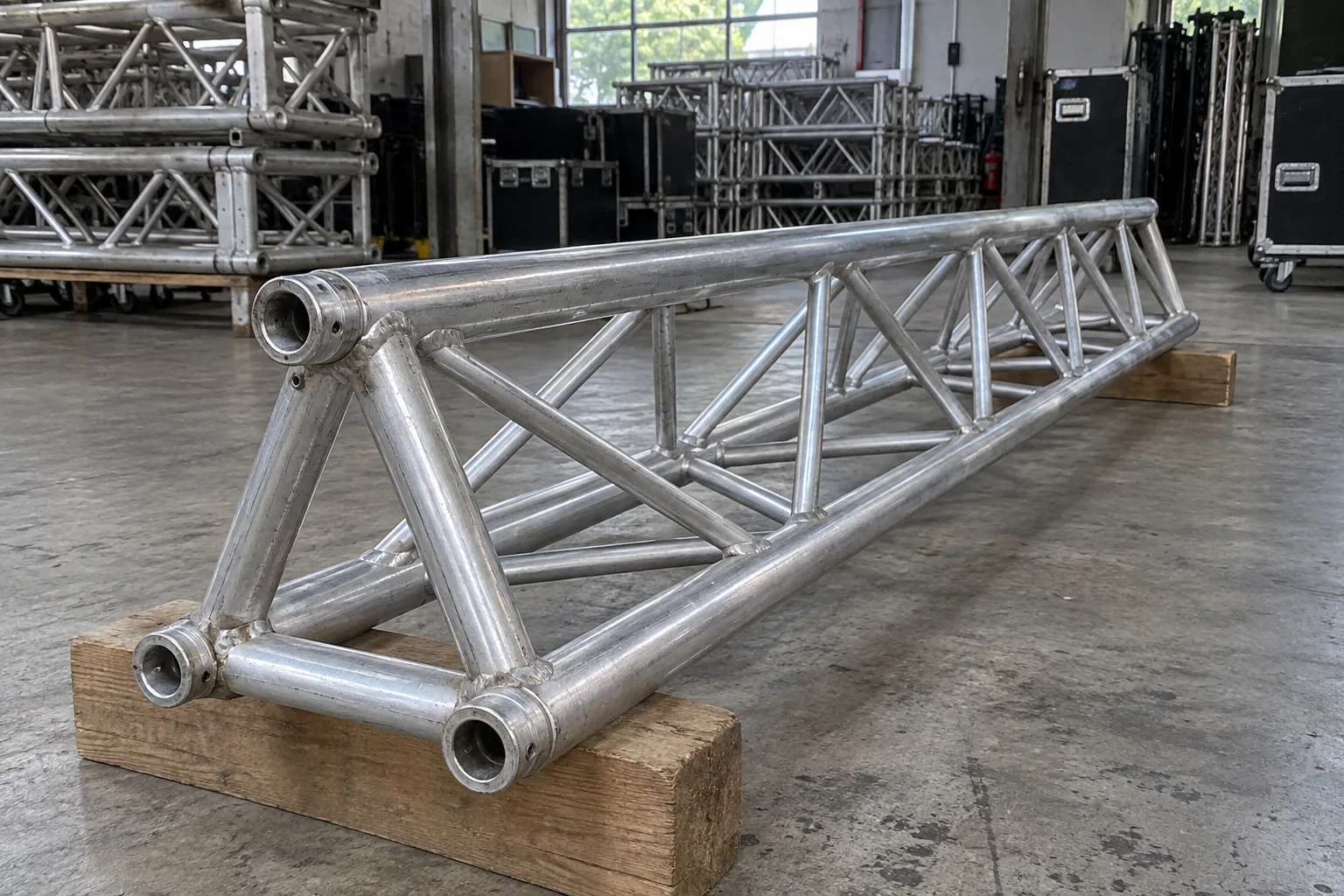 Triangular Truss — illustrative setup